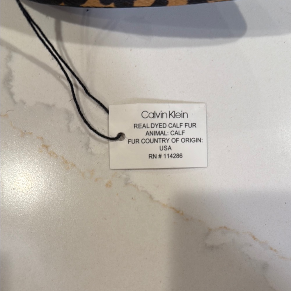 Calvin Klein Leopard Print Women's Heels - Picture 6 of 6